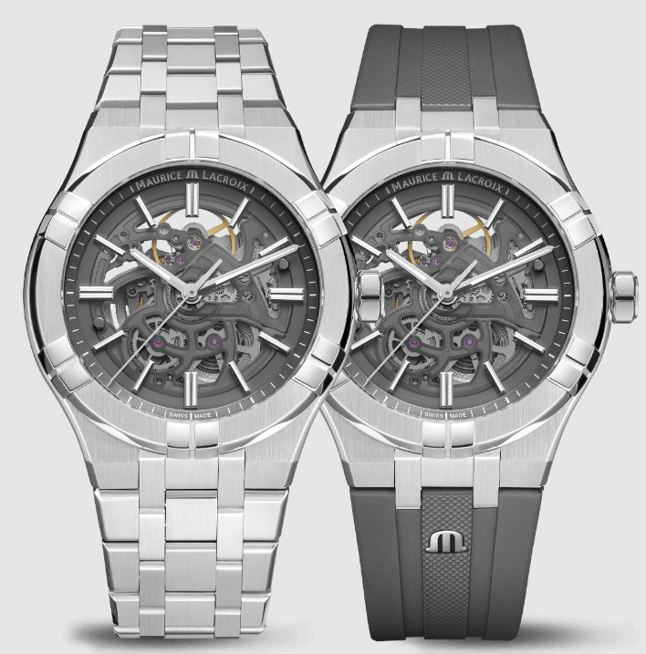 Review Replica Maurice Lacroix AIKON AUTOMATIC SKELETON Watch AI6008-SS00F-030-A